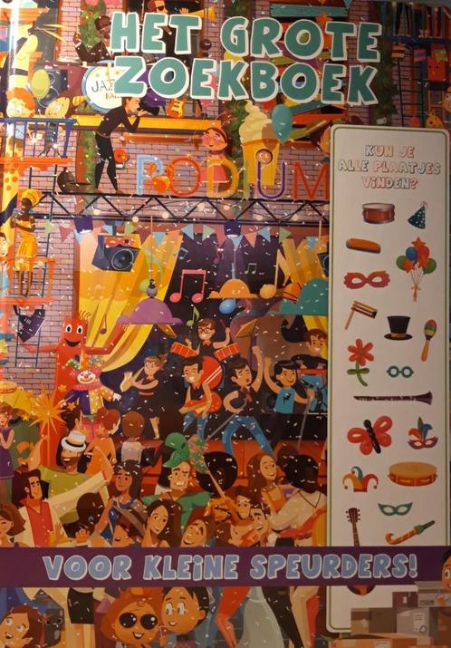 Het grote zoekboek voor kleine Speurders BIJ HET OPTREDEN, Boeken, Kinderboeken | Kleuters, Nieuw, Ophalen of Verzenden