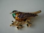 Vogel broche, Sieraden, Tassen en Uiterlijk, Broches, Overige materialen, Overige kleuren, Minder dan 4 cm, Nieuw