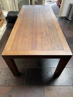 Houte grote tafel, Huis en Inrichting, Tafels | Salontafels, 200 cm of meer, Ophalen of Verzenden, Zo goed als nieuw, Minder dan 50 cm