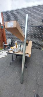 Te koop  10 meter nieuwe zink buis 80mm met div hulpstukken, Doe-het-zelf en Verbouw, Buizen en Afvoer, Ophalen, Afvoer, 2 tot 4 meter