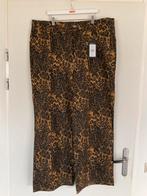 Nieuwe lange broek met panter print, Bruin, Maat 46/48 (XL) of groter, Nieuw, Ophalen of Verzenden