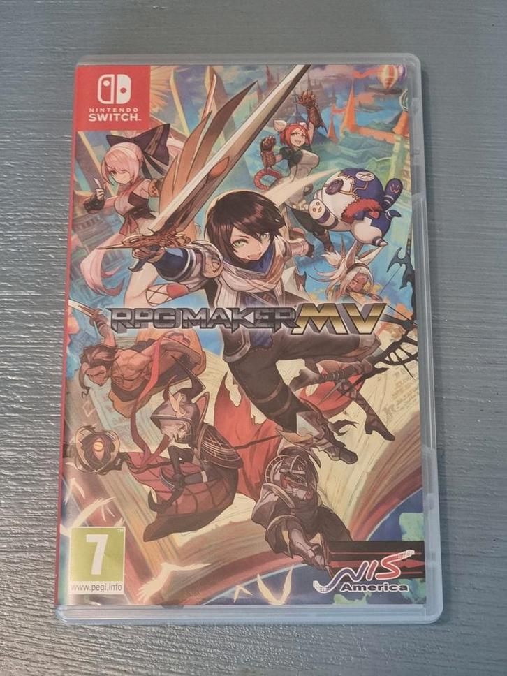 RPG Maker MV - Nintendo Switch - Nieuwstaat!, Spelcomputers en Games, Games | Nintendo Switch, Nieuw, Role Playing Game (Rpg)
