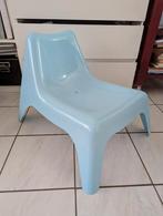Bunsö Ikea kinder tuinstoel blauw, Tuin en Terras, Tuinstoelen, Ophalen, Gebruikt, Kunststof