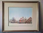 Ciano Siewert (1942) - Litho - Dorpsgezicht, Ophalen of Verzenden