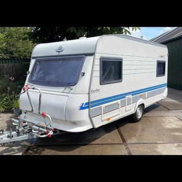 Hobby excellent 470 uit 1998 inclusief isabella voortent beschikbaar voor biedingen