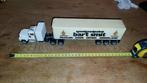Siku Mack truck met Bart Smit oplegger., Ophalen of Verzenden, Gelijkstroom, Locomotief, Overige merken