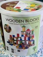 Houten Bouwblokken - 100 Stuks - Nieuw in Emmer, Ophalen of Verzenden, Nieuw, Overige merken