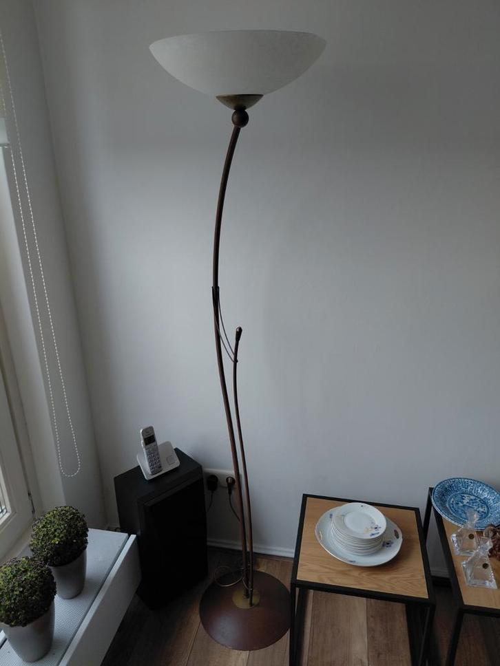 Lampen Set: Staande, Wand & Eettafel Lamp, Huis en Inrichting, Lampen | Vloerlampen, Gebruikt, 150 tot 200 cm, Glas, Metaal, Ophalen