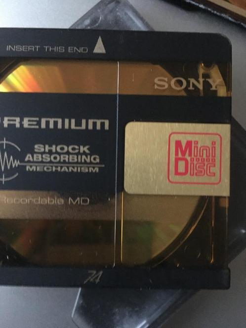 Sony Premium minidiscs 74 min, Audio, Tv en Foto, Walkmans, Discmans en Minidiscspelers, Minidisc-recorder, Ophalen of Verzenden