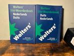 Set van 2 Wolters' Woordenboeken Duits, Boeken, Woordenboeken, Koenen of Wolters, Nederlands, Wolters-Noordhoff, Ophalen of Verzenden