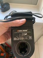 Black and decker boormachine oplader en accu, Ophalen of Verzenden, Gebruikt