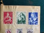 Een aantal postzegels uit 1954 en 1955, Ophalen of Verzenden, Gebruikt