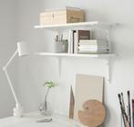 Planken met muurdragers nieuw ikea, Doe-het-zelf en Verbouw, Hout en Planken, Ophalen, Minder dan 25 mm, Nieuw, Plank