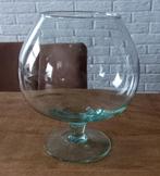 Glazen bol vaas op voet, Ophalen, Overige kleuren, Minder dan 50 cm, Glas