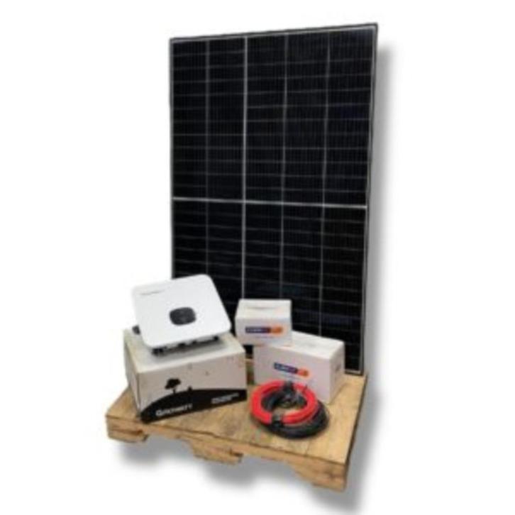 Actie - Complete installatie 10 zonnepanelen - 4kWh, Doe-het-zelf en Verbouw, Zonnepanelen en Toebehoren, Zo goed als nieuw, Compleet systeem