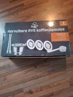 Hervulbare RVS koffiecapsules, Ophalen of Verzenden, Nieuw