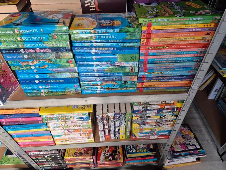 28x Dolfje Weerwolfje + 24x Koen Kampioen + 17x Tom Groot, Boeken, Kinderboeken | Jeugd | 10 tot 12 jaar, Zo goed als nieuw, Ophalen of Verzenden