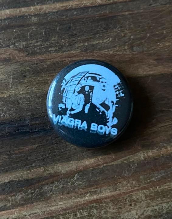 VIAGRA BOYS button, Verzamelen, Speldjes, Pins en Buttons, Gebruikt, Button, Verzenden