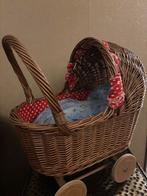 Vintage Rotan Poppenwagen, Ophalen of Verzenden, Gebruikt, Auto, Met wieltjes