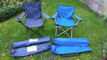 Campingstoelen, 2 sets van 2 beschikbaar voor biedingen
