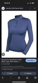 equestrian stockholm baselayer maat XL, Dieren en Toebehoren, Paardrijkleding, Ophalen of Verzenden, Nieuw, Bovenkleding