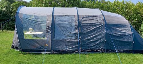 Safarica grote 6p familie tent met 3 deelbare cabines, Caravans en Kamperen, Tenten, tot en met 6, Zo goed als nieuw, Ophalen of Verzenden