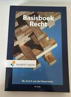O.A.P. van der Roest - Basisboek Recht, Ophalen of Verzenden, Gelezen, HBO, O.A.P. van der Roest