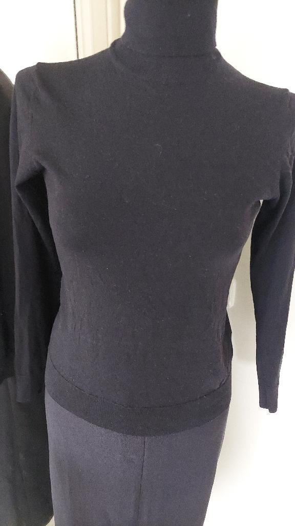 Wollen trui zwart, Maat 38/40 (M), Zwart, Ophalen of Verzenden, Zo goed als nieuw