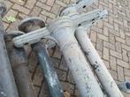 1 Antieke gietijzeren paal zuil pilaar, Huis en Inrichting, Woonaccessoires | Zuilen en Pilaren, Ophalen, Zo goed als nieuw