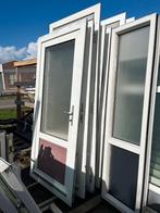 Kunststof deur  met kozijn .Met  slot & sleutel, Ophalen, Kunststof, 80 tot 100 cm, Binnendeur