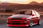 Run Free Type-2 bodykit - Toyota Corolla AE86 Trueno, Ophalen of Verzenden