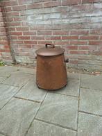 Koperen ketel met deksel, Antiek en Kunst, Antiek | Koper en Brons, Ophalen of Verzenden