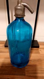 Antieke blauwe spuitfles Fa Appeldoorn Velp, Antiek en Kunst, Ophalen of Verzenden