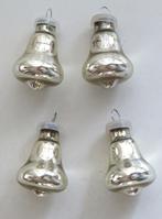 4 Klokjes voor Kerstboompiek / Piek met plastic dopjes, Ophalen of Verzenden, Nieuw