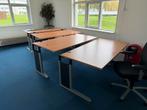 Bureautafels + ladekast en vergader tafel, Huis en Inrichting, Bureaus, Ophalen, Gebruikt, Bureau
