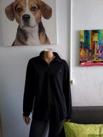 Zachte zwarte fleece trui Rehall outer wear maat 40 42, Maat 38/40 (M), Ophalen of Verzenden, Gedragen, Rehall