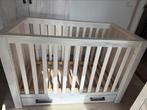 Kidsmill Sem Nautic grijs babybed 60x120 inclusief matras, Ophalen of Verzenden, Zo goed als nieuw, Jongetje of Meisje