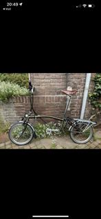 Brompton M6R Vouwfiets Black Lacquer Fiets, 99% NIEUW!, Brompton, 16 tot 18 inch, Versnellingen, Ophalen of Verzenden