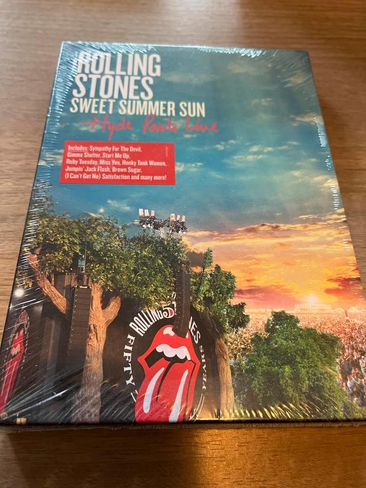 Rolling Stones - Sweet Summer Sun: Hyde Park Live (DVD), Cd's en Dvd's, Dvd's | Muziek en Concerten, Nieuw in verpakking, Muziek en Concerten