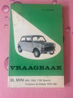 Vraagbaak BL Mini 850, 1000, 1100 Special, Ophalen of Verzenden