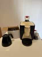 Koffiemachine op bonen met 2 thermoskannen en 3 boonsoorten, Witgoed en Apparatuur, Koffiezetapparaten, Ophalen of Verzenden, Gebruikt