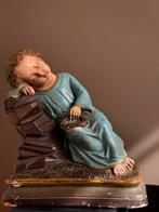 Gipsen beeld slapend kindje jezus, Ophalen of Verzenden