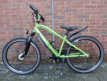 ALS NIEUWE Alpina Trial 24 inch, appelgroen. MET NAAFDYNAMO beschikbaar voor biedingen