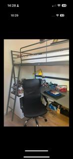Hoogslaper met bureau, Huis en Inrichting, Slaapkamer | Stapelbedden en Hoogslapers, Ophalen, Gebruikt, Eenpersoons, 210 cm