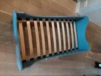 Kinderbed, Kinderen en Baby's, Kinderkamer | Bedden, Ophalen, Gebruikt, 70 tot 85 cm, 140 tot 160 cm