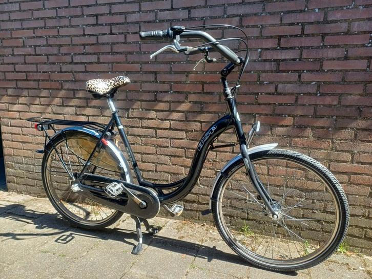 BSP Mamafiets, model Seine, Fietsen en Brommers, Fietsen | Dames | Moederfietsen, Zo goed als nieuw, Overige merken, Dubbele standaard