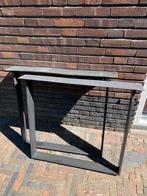 Onderstel tafel U-poot metaal zwart industrieel, Huis en Inrichting, Tafelonderdelen, Ophalen, Tafelpoot, 50 tot 100 cm, 50 tot 100 cm