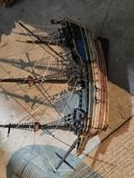 Modelbouw houten schip, Hobby en Vrije tijd, Modelbouw | Boten en Schepen, Ophalen, 1:50 tot 1:200