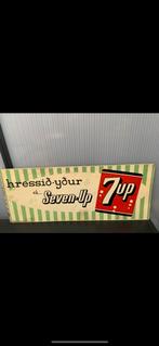 Seven up, Verzamelen, Merken en Reclamevoorwerpen, Ophalen of Verzenden, Gebruikt, Reclamebord