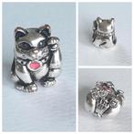 Originele Pandora lucky cat, Verzenden, Pandora, Zo goed als nieuw, 1 bedel